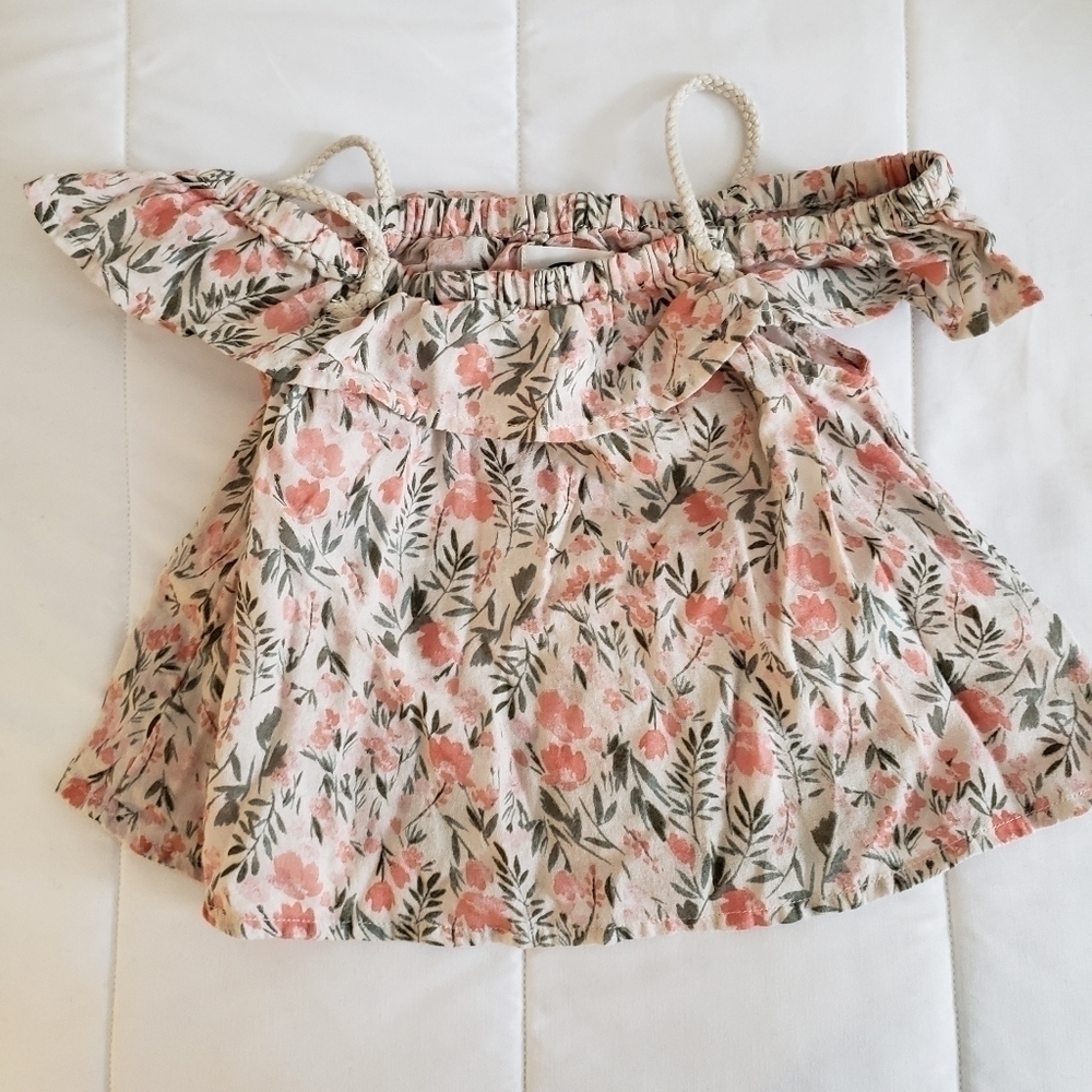 Flowing Floral Top 18 to 24 Months